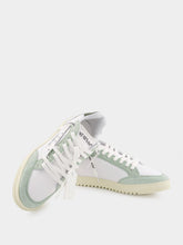 Off-White 5.0 Panelled Canvas Green Sneakers