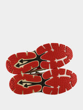 Off-White Sand and Red Be Right Back Sneakers