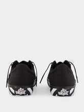 Off-White Black Vulcanized Low-Top Sneakers