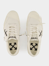 Off-White White Vulcanized Low-Top Sneakers