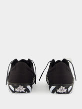 Off-White Black Vulcanized Low-Top Sneakers