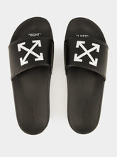 Off-White Black Arrow  Rubber Sliders