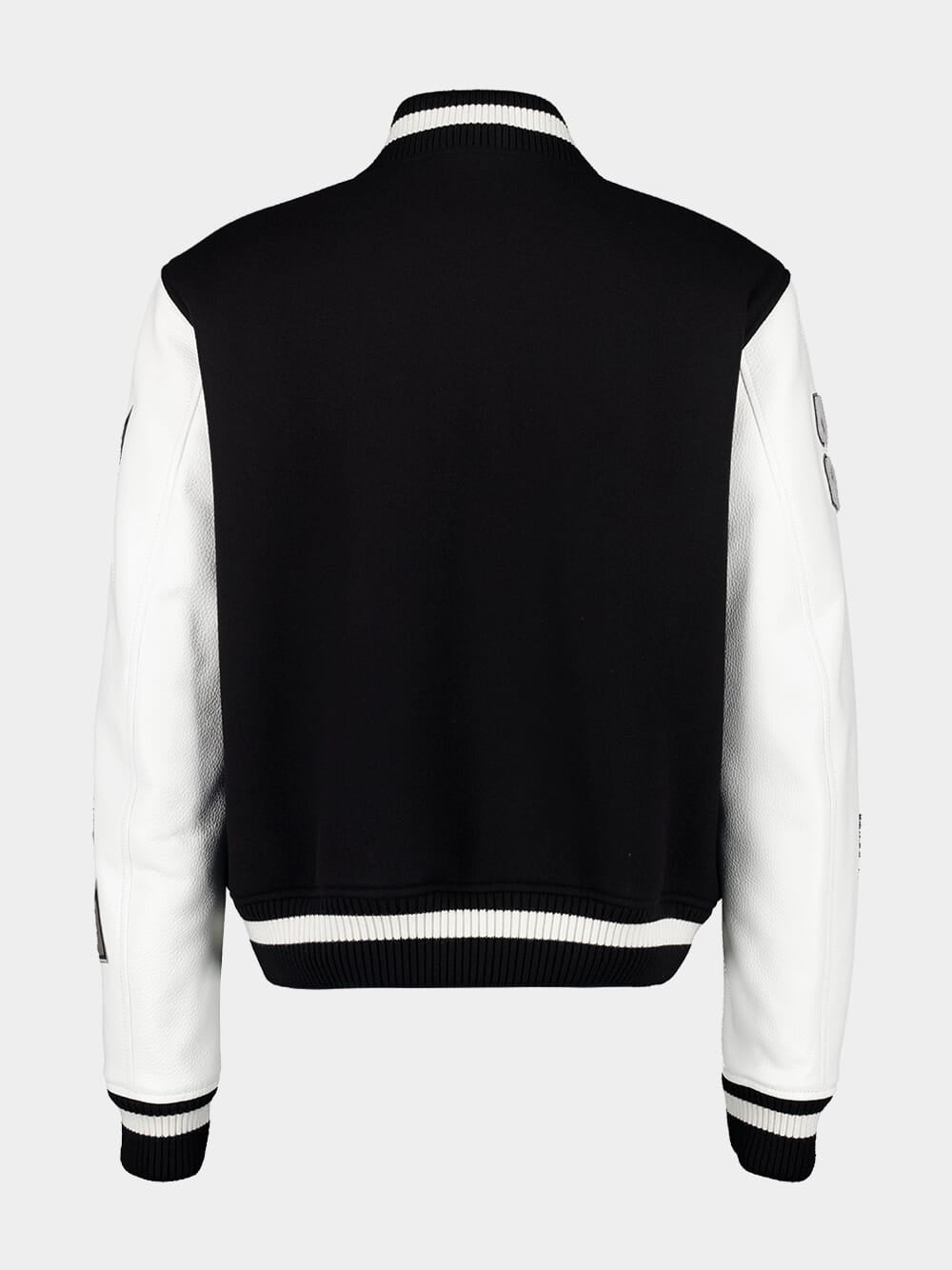 Wool-Blend Varsity Jacket