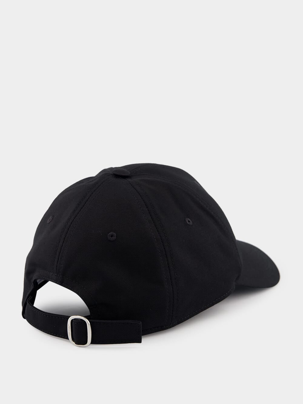 Black Cotton Baseball Cap