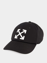 Off-White Black Baseball Cap with Arrow