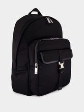 Off-White Black Outdoor Round Leather Backpack