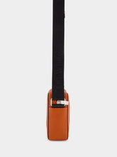 Off-White Orange Basketball Camera Bag in Calfskin