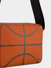 Off-White Orange Basketball Camera Bag in Calfskin