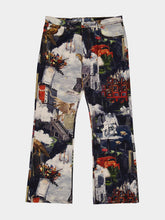 Off-White World Paint Dusty Blue Relaxed Jeans