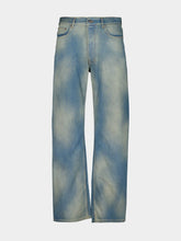 Off-White Dirty Blue Relaxed Fit Jeans