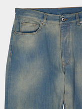 Off-White Dirty Blue Relaxed Fit Jeans