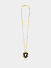 Sylvia Toledano Gold Necklace with Onyx