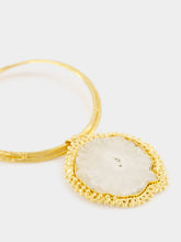 Sylvia Toledano Gold Necklace with Crystal