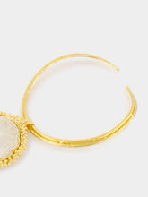 Sylvia Toledano Gold Necklace with Crystal