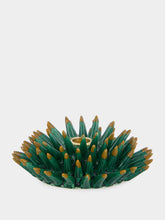 La DoubleJ Solid Forest Green Spine Candle Holder