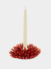 La DoubleJ Solid Bordeaux Spine Candle Holder