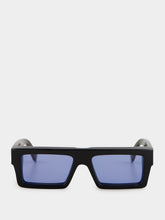 Off-White Black and Blue Ruby Sunglasses