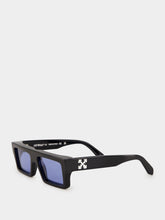 Off-White Black and Blue Ruby Sunglasses