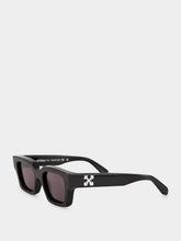 Off-White Black Virgil Square Sunglasses