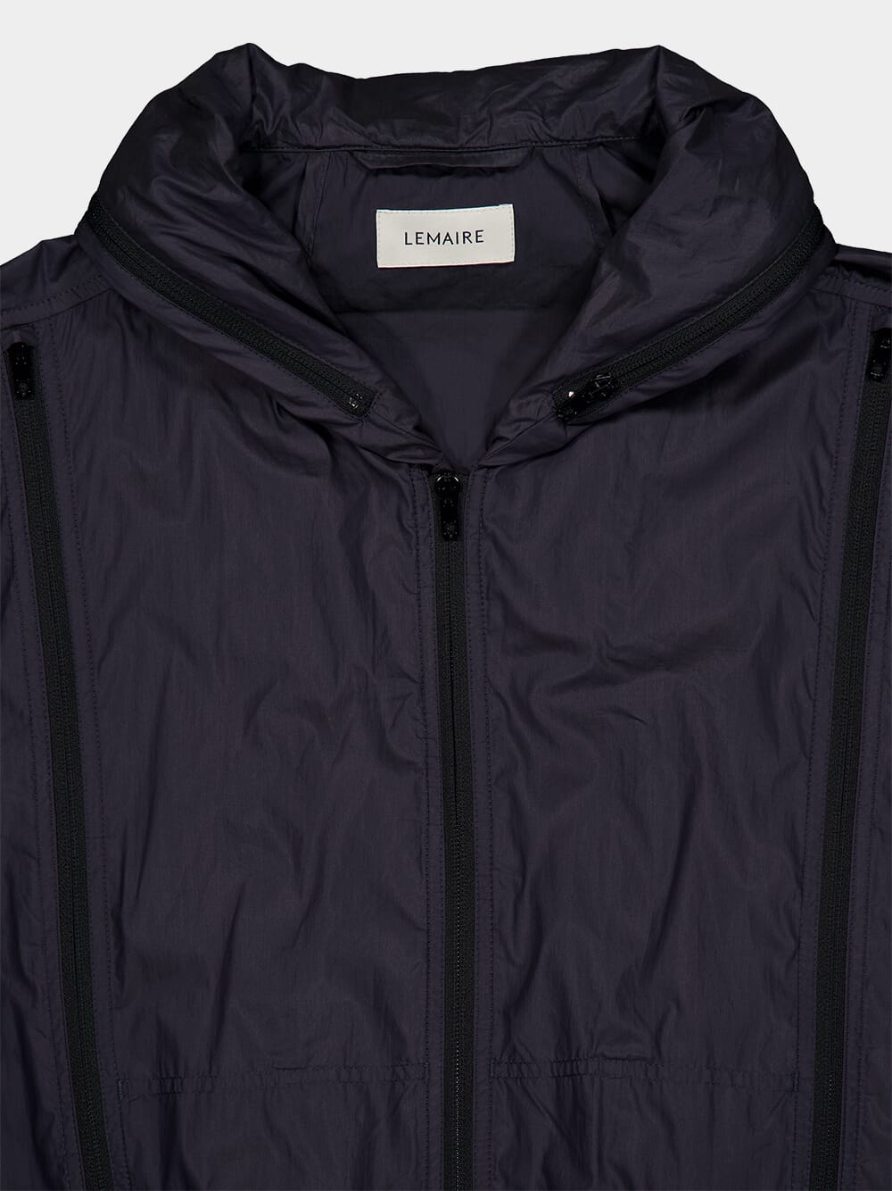 Zipped Hooded Blouson