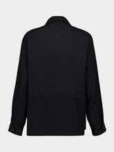 Lemaire Black Soft Wool Field Jacket