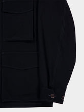 Lemaire Black Soft Wool Field Jacket
