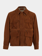 Lemaire Cigar Nubuck Reporter Jacket