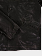 Lemaire Black Grained Lambskin Jacket