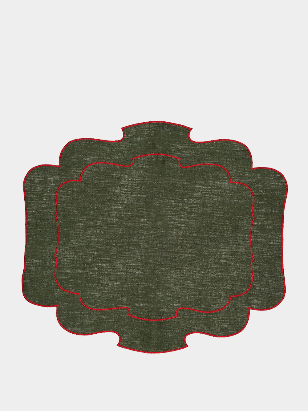 Verde Scallop Placemat