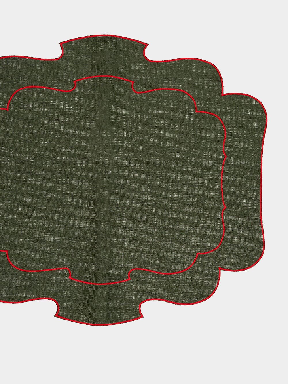 Verde Scallop Placemat