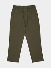 Commas Green Linen Resort Trousers