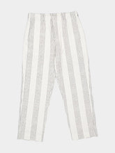Commas Off-White Stripe Resort Trousers