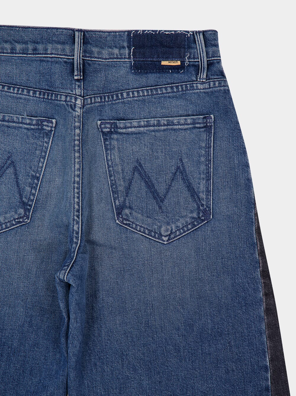 Petite Lil’ Half Pipe Flood High-Waisted Jeans