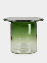 Maxdesign Green Ice Round Murano Glass Side Table