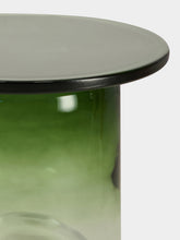 Maxdesign Green Ice Round Murano Glass Side Table