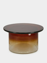 Maxdesign Amber Ice Round Murano Glass Table