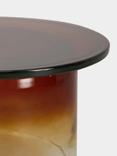 Maxdesign Amber Ice Round Murano Glass Table