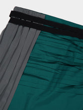Prada Hematite Patchwork Midi Skirt