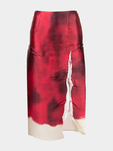 Prada Printed midi skirt