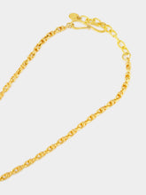 Sylvia Toledano Gold Drop Pendant Necklace with Tiger Eye