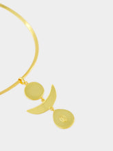 Sylvia Toledano Sunset Necklace with Yellow Onyx