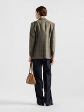 Prada Navy Old-Wash Gabardine Pants with Brooch