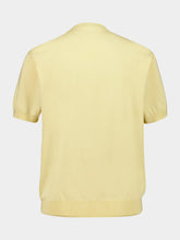 Prada Yellow Wool-Blend Knit Sweater