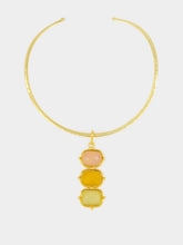 Sylvia Toledano Medicis Multi-Stone Pendant Necklace