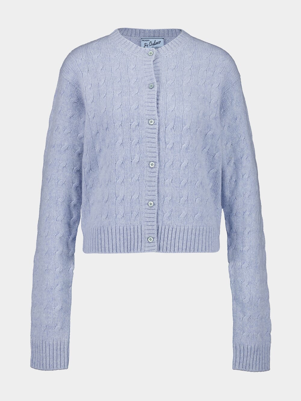 Light Blue Re-Cashmere Cardigan