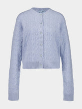 Prada Light Blue Re-Cashmere Cardigan