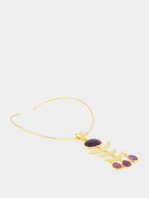 Sylvia Toledano Purple Happy Fish Amethyst Pendant