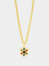 Sylvia Toledano Multicolour Paisley Stone Pendant