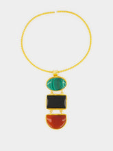 Sylvia Toledano Multicolour Torque3 Stone Pendant