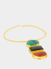 Sylvia Toledano Multicolour Torque3 Stone Pendant